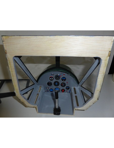 Cockpit + canopy Fieseler 35cc