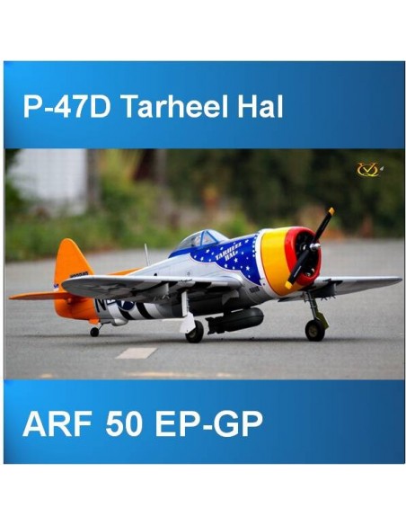 P-47D ARF 50 EP-GP Tarheel Hal