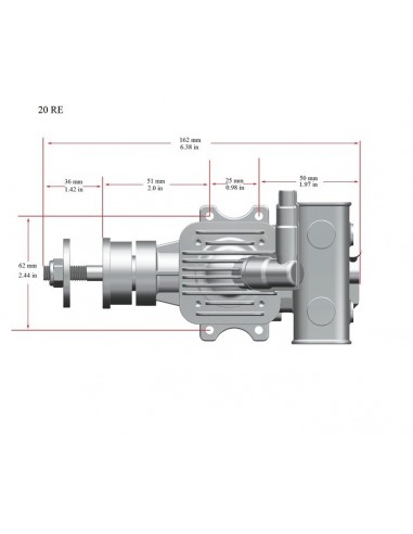 RCGF 20cc RE Stinger