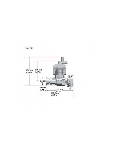 RCGF 26 cc SE Stinger