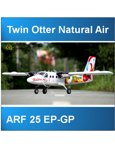 DHC-6 TWIN OTTER  "Natural Air" ARF 25 EP