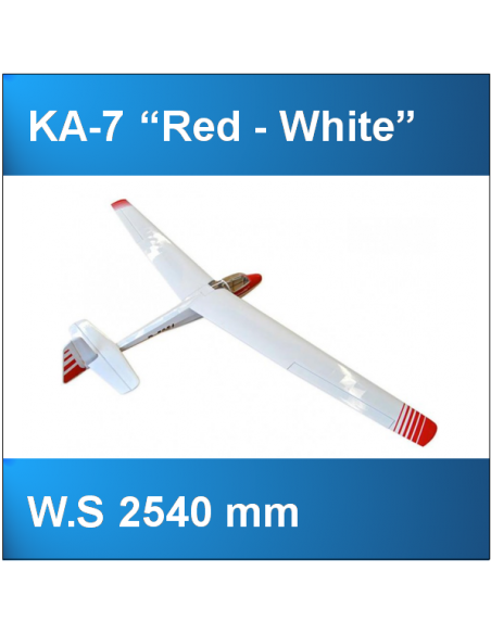 KA-7 Glider "Red-White" ARF